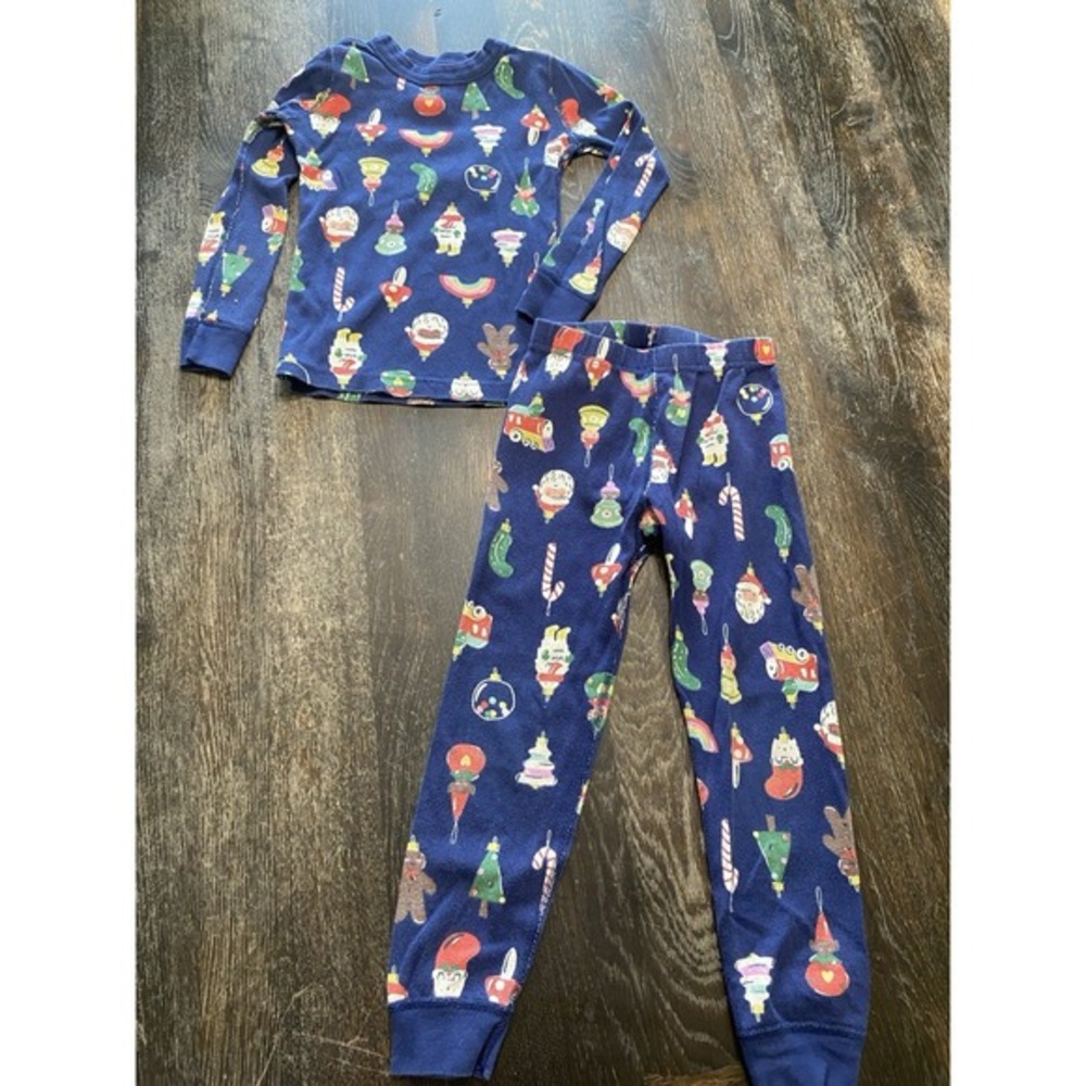 Hanna Andersson Christmas Ornaments Holiday Pajamas Longalls 5 unisex